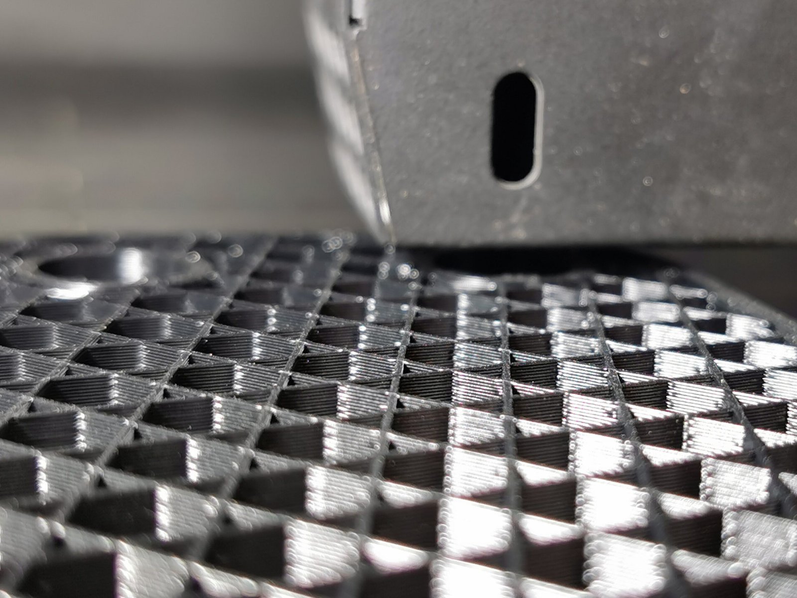 Structure impression 3D FDM filament