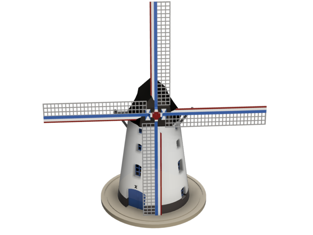 Résultat retroconception moulin